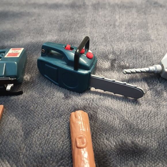 Imperial Toys Skil Sharp Workshop Power Tools Mini Wind Up Motor Vintage 1988 - Picture 4 of 10